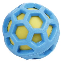 Pet Life 'DNA Bark' TPR and Nylon Durable Rounded Squeaking Dog Toy