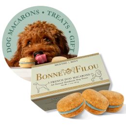 Dog Macarons - Count of 3 (Dog Treats | Dog Gifts)