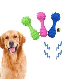 Pet Vocal Toy Dog Molar Rod Interactive Training Cat Dog Toy TPR Environmentally Friendly Bite Resistant Accessories