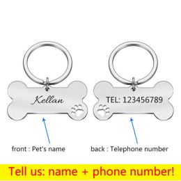 Personalized Collar Pet ID Tag (size: 40X21Mm, color: 1)