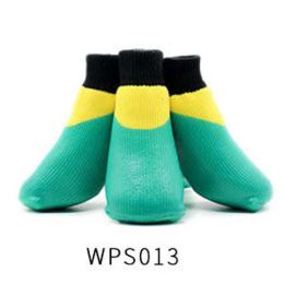 Wholesale non-slip waterproof winter cat and dog stockings boots (size: 1, color: Wps013)