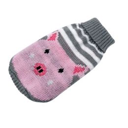 Christmas cat and dog sweaters (size: L Within 1.5-2.5Kg, color: Stripe Pig)