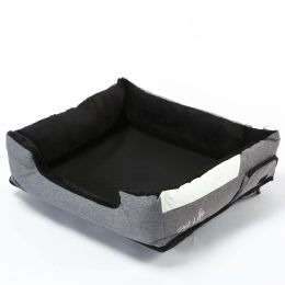 Pet Life "Dream Smart" Electronic Heating and Cooling Smart Pet Bed (size: medium, color: Grey)